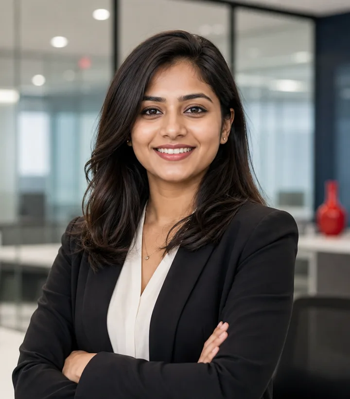 Illustrative email campaign operations specialist portrait